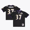 Baltimore Ravens Deion Sanders Mitchell & Ness 2005 Authentic Throwback Jersey - Black