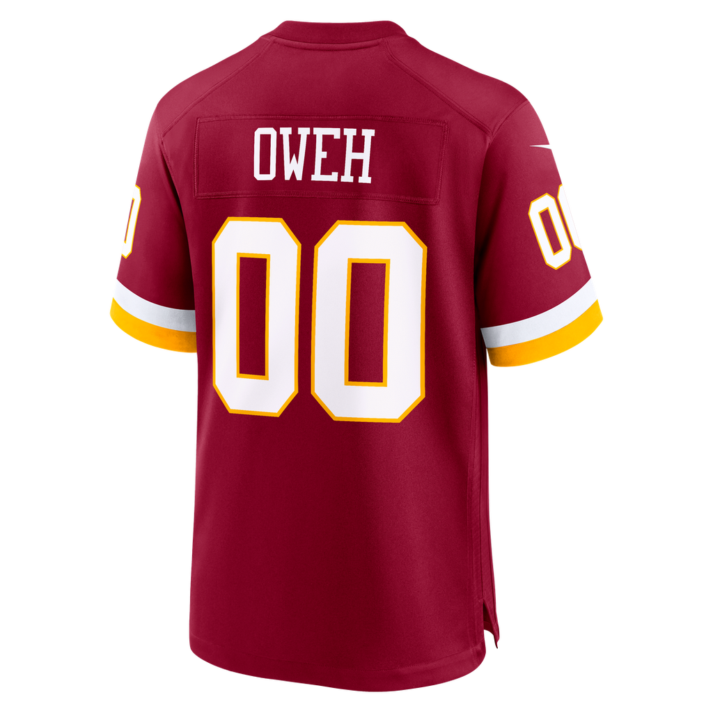 Washington Commanders Odafe Oweh Nike Hail Raiser Alternate Game Jersey - Black