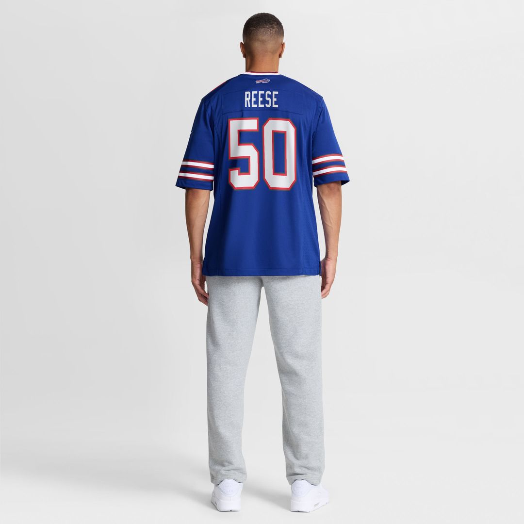 Buffalo Bills Otis Reese Nike Team Game Jersey - Royal