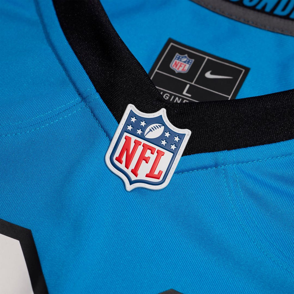 Carolina Panthers Chuba Hubbard Nike Team Game Jersey - Black