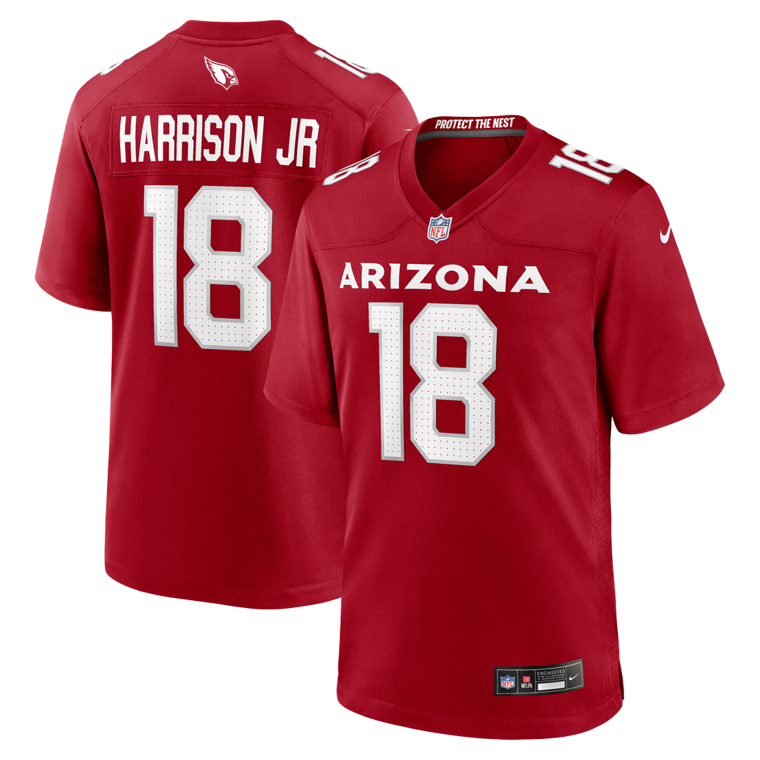 Arizona Cardinals Marvin Harrison Jr. Nike Player Game Jersey - Cardinal