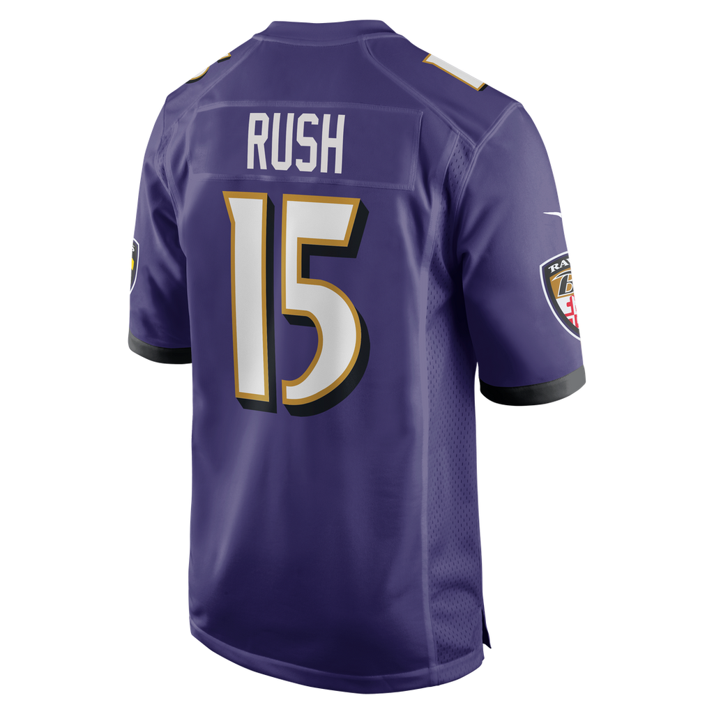 Baltimore Ravens Cooper Rush Nike Team Game Jersey - Purple