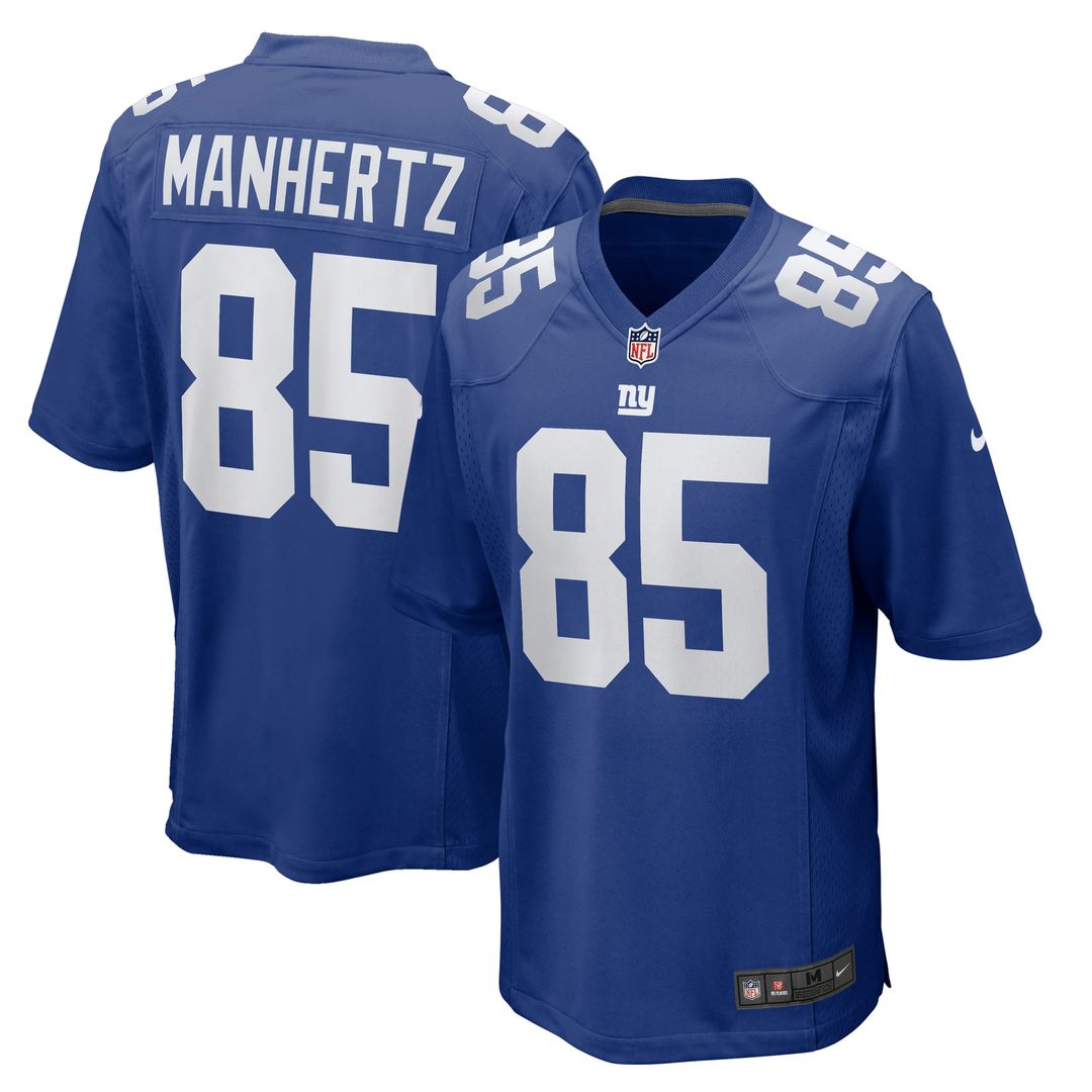 New York Giants Chris Manhertz Nike Team Game Jersey - Royal