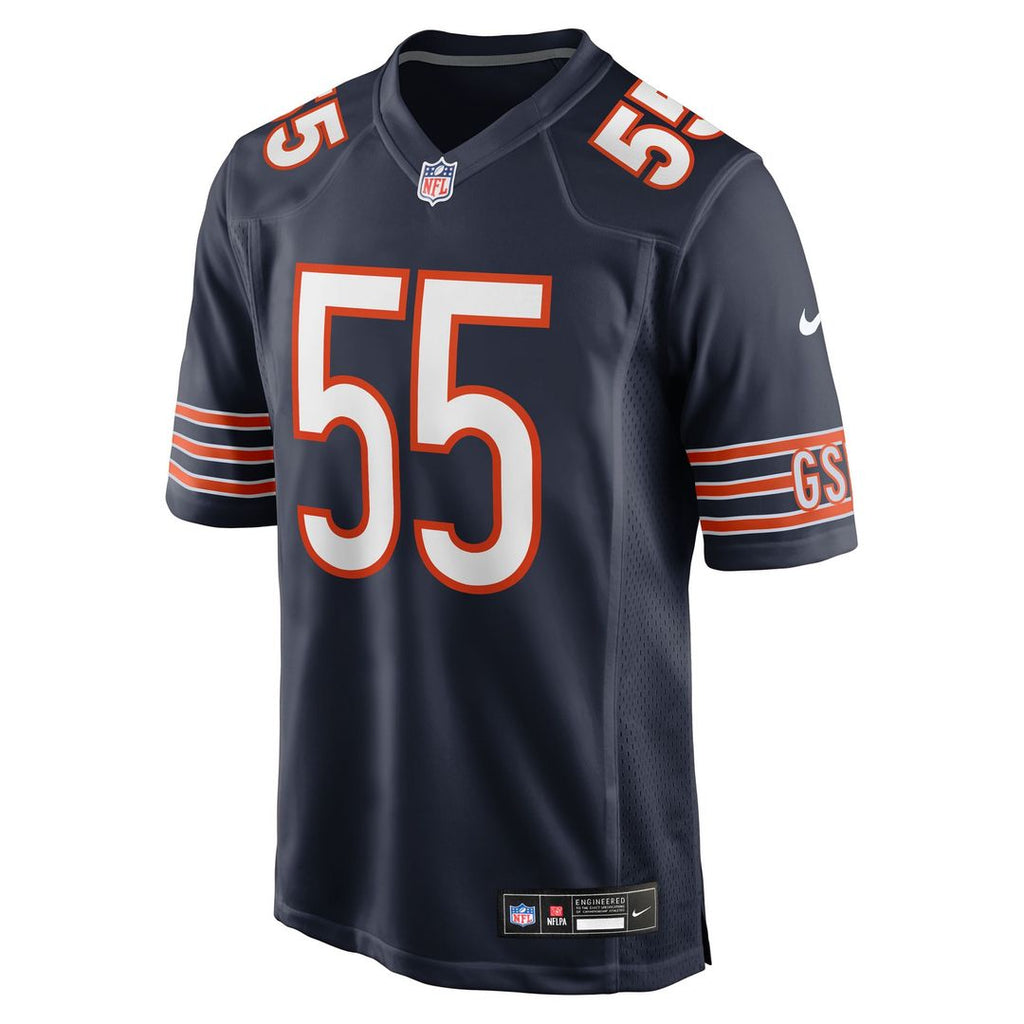Chicago Bears Dayo Odeyingbo Nike Team Game Jersey - Navy