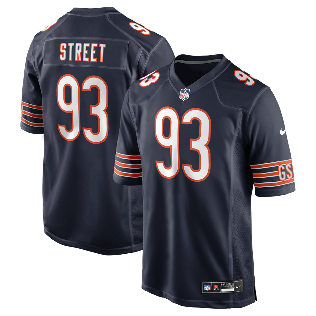 Chicago Bears Kentavius Street Nike Team Game Jersey - Navy