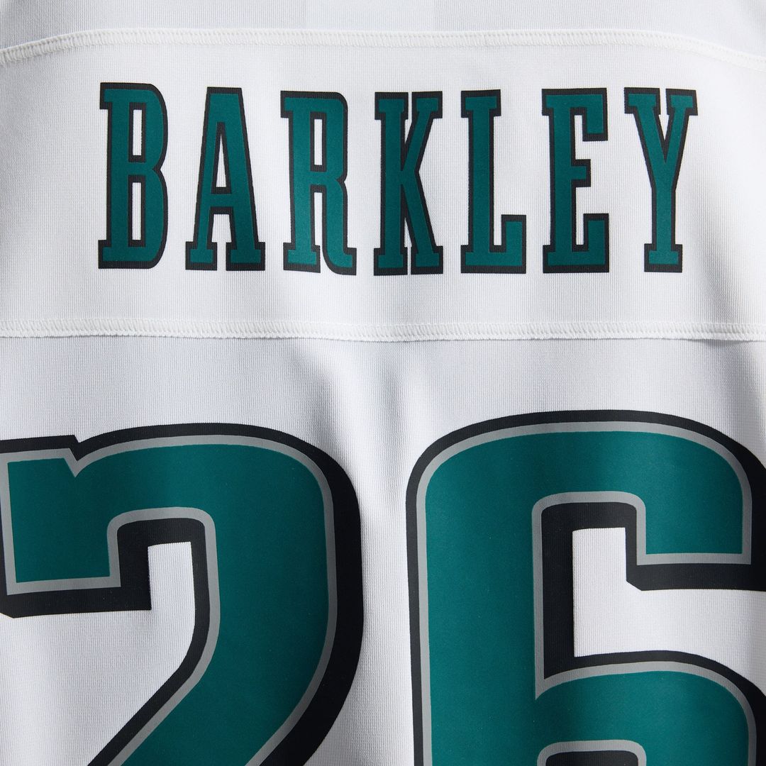 Philadelphia Eagles Saquon Barkley Nike Alternate Game Jersey - Black