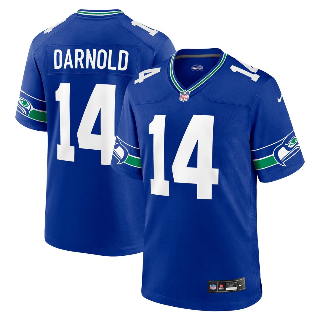Seattle Seahawks Sam Darnold Nike Game Jersey - White