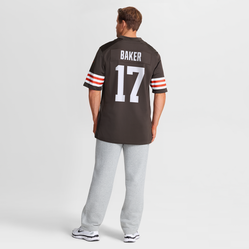 Cleveland Browns Jerome Baker Nike Team Game Jersey - Brown