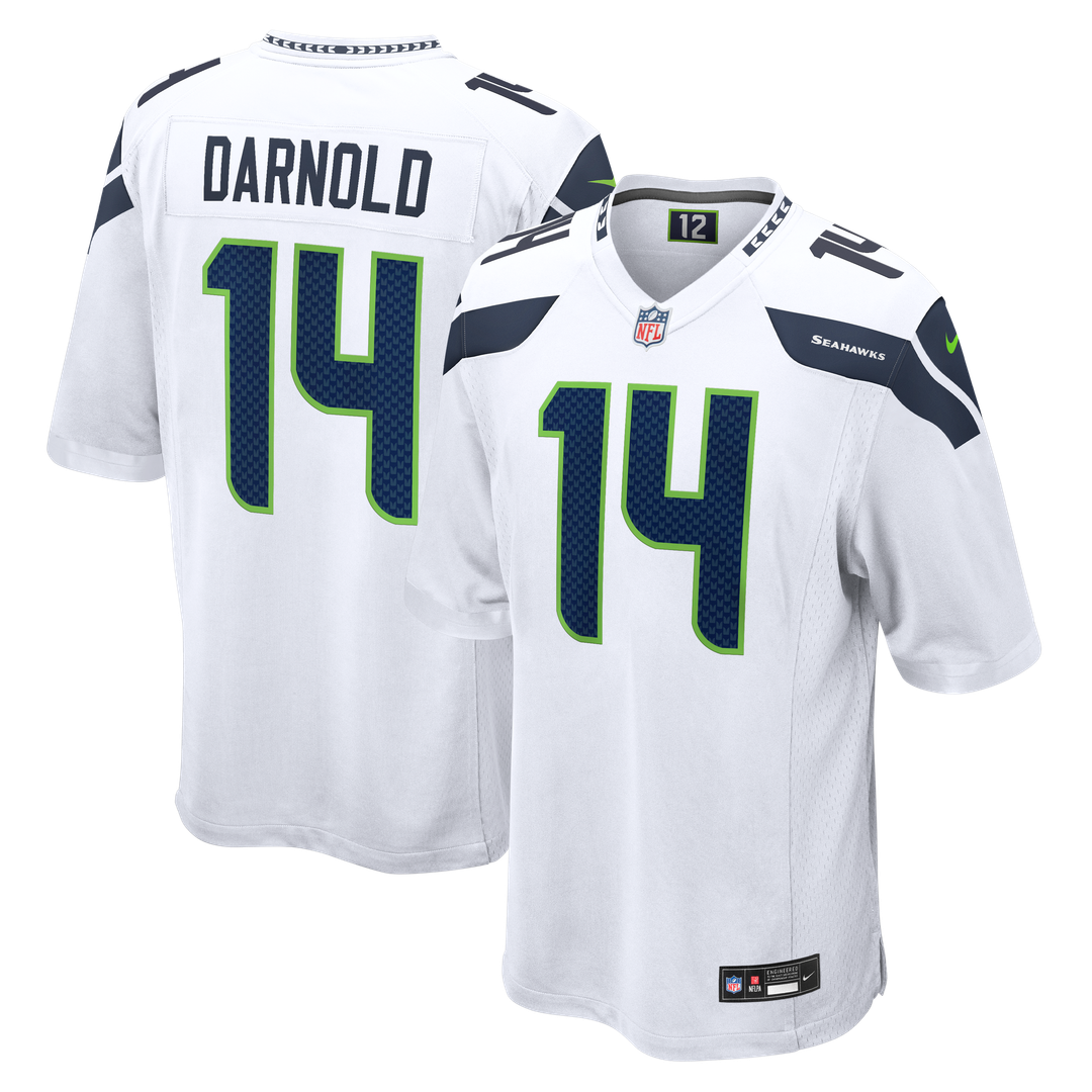 Seattle Seahawks Sam Darnold Nike Game Jersey - White
