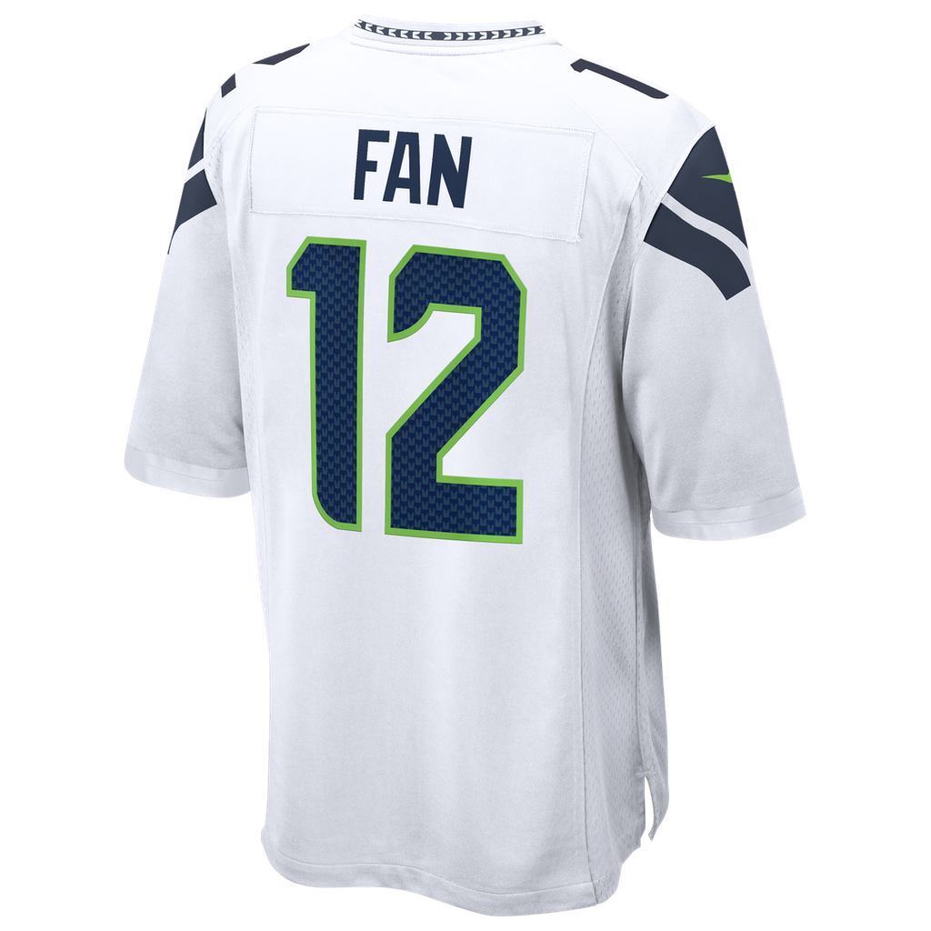 Seattle Seahawks 12s Nike Game Jersey - White