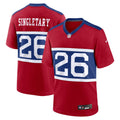 New York Giants Devin Singletary Nike Alternate Player Game Jersey - Century Red