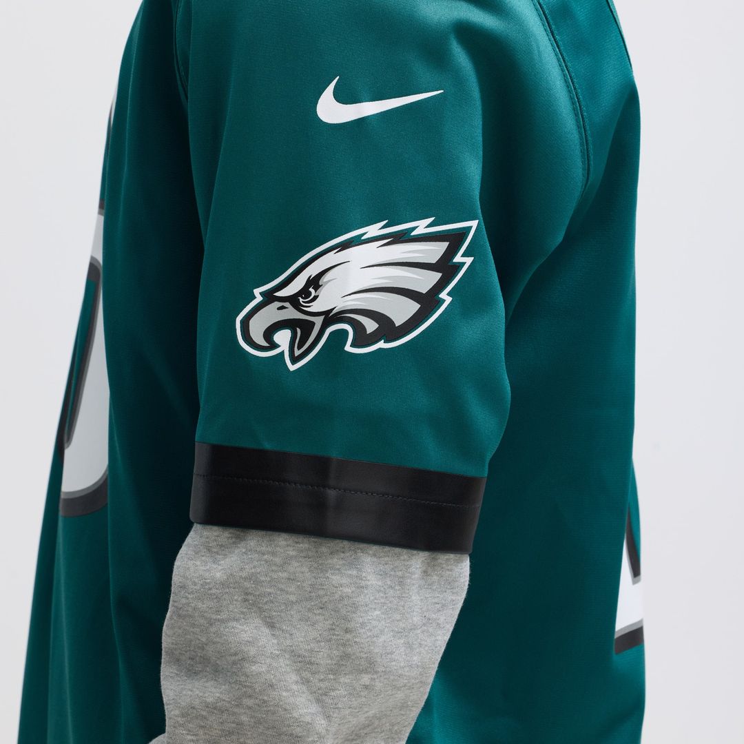 Philadelphia Eagles Saquon Barkley Nike Game Player Jersey - Midnight Green