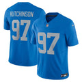 Detroit Lions Aidan Hutchinson Nike Vapor F.U.S.E. Alternate Limited Jersey - Blue