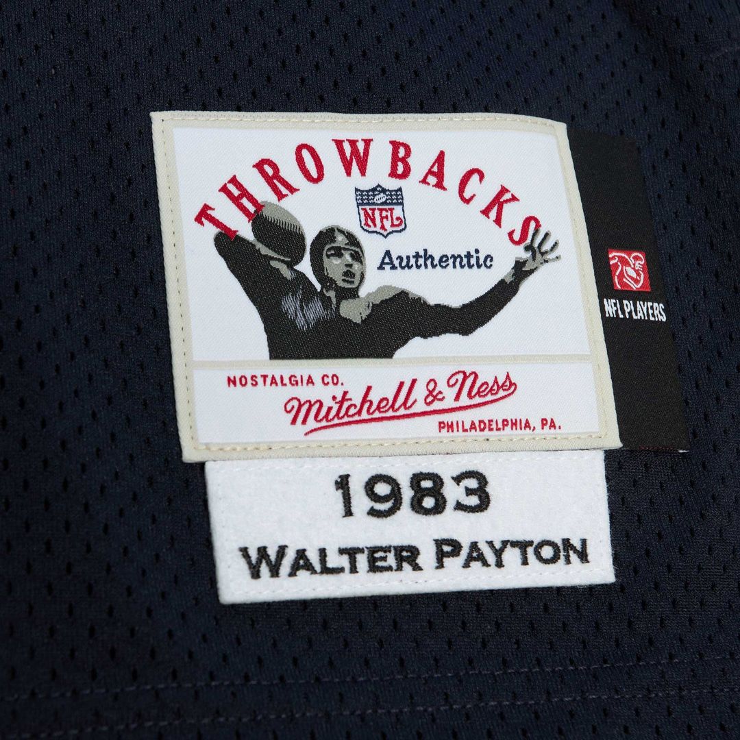 Chicago Bears 1985 Walter Payton Mitchell & Ness Authentic Throwback Retired Player Jersey - White