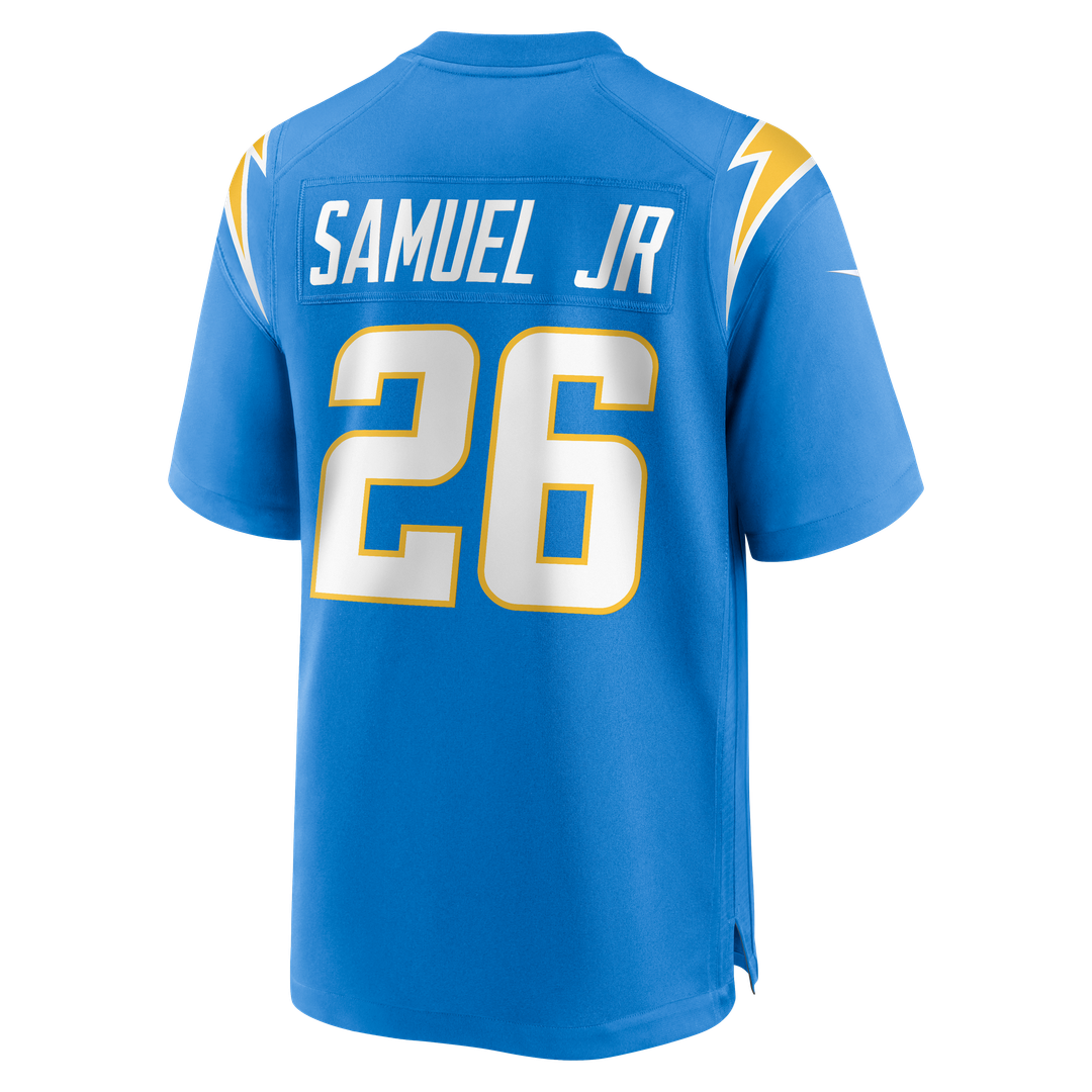 Los Angeles Chargers Asante Samuel Jr. Nike Game Player Jersey - Powder Blue