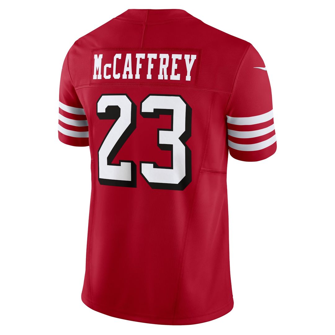 San Francisco 49ers Christian McCaffrey Nike Vapor F.U.S.E. Limited Jersey - White