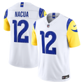 Los Angeles Rams Puka Nacua Nike Vapor F.U.S.E. Stitched Limited Jersey - White