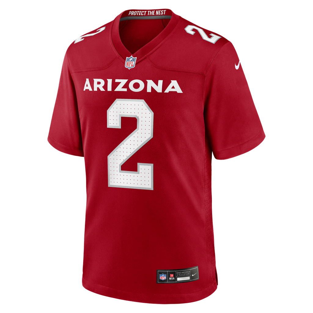 Arizona Cardinals Will Johnson Nike Team Game Jersey - Cardinal