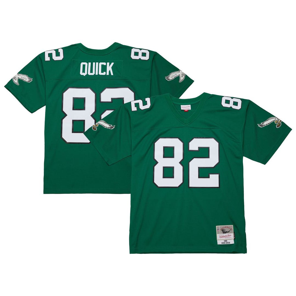 Philadelphia Eagles Mike Quick Mitchell & Ness Legacy Replica Jersey - Kelly Green