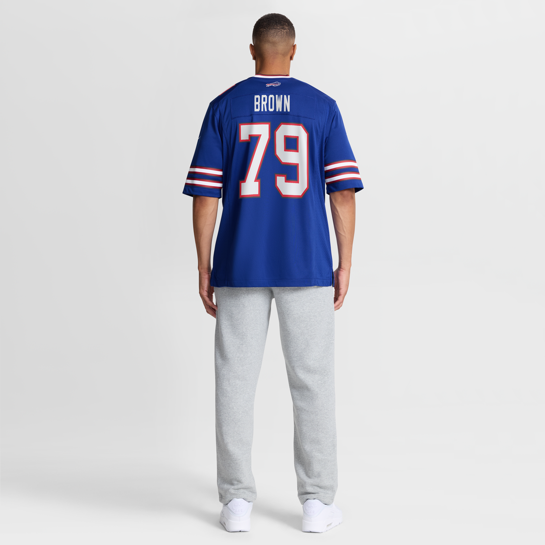 Buffalo Bills Ruben Brown Nike Game Retired Player Jersey - Royal
