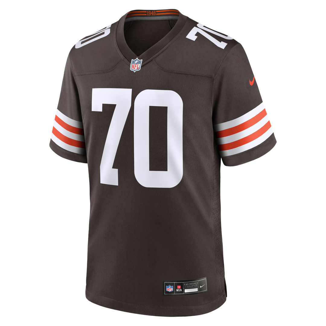 Cleveland Browns Zak Zinter Nike Team Game Jersey - Brown