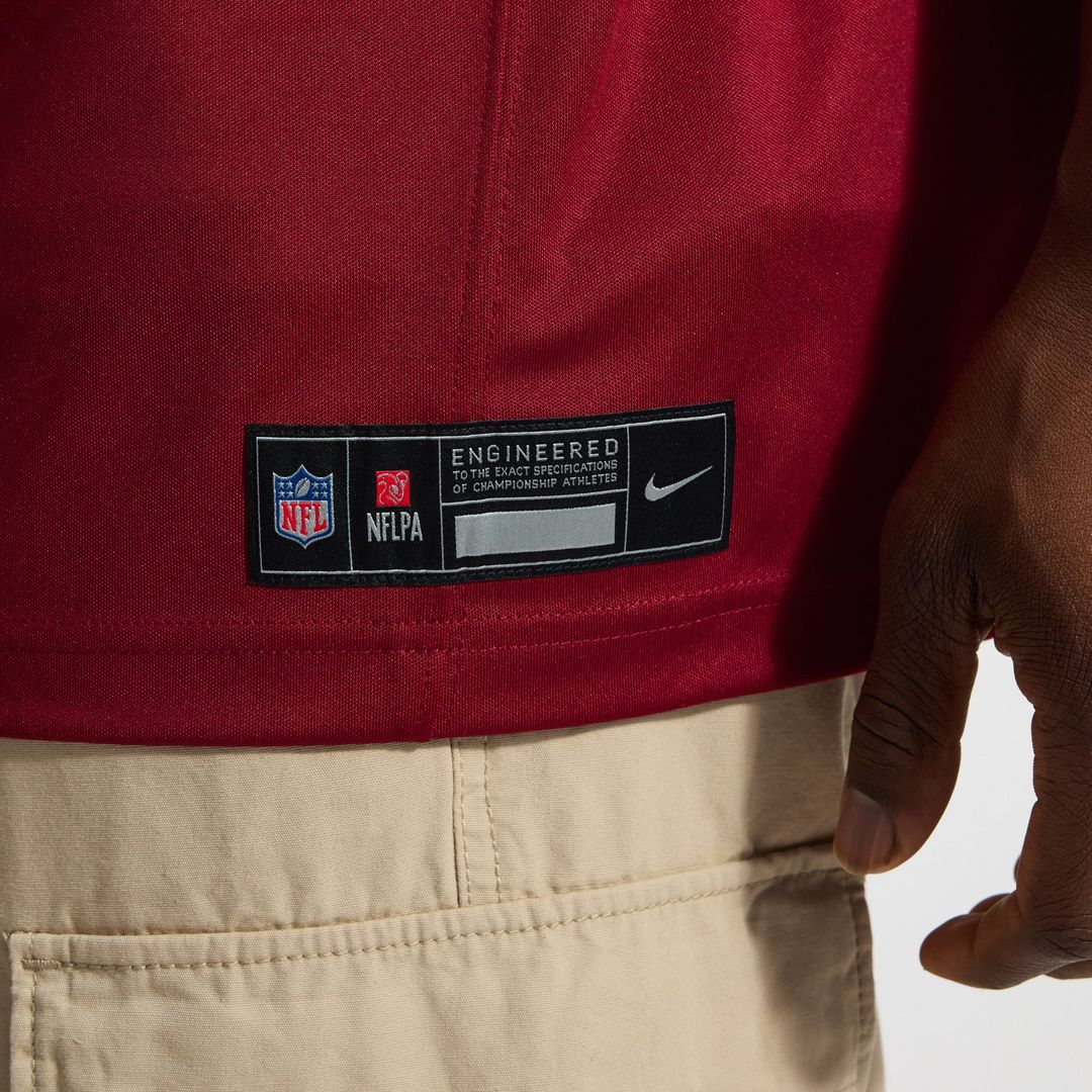 Washington Commanders Terry McLaurin Nike Team Vapor F.U.S.E. Stitched Limited Jersey - Burgundy