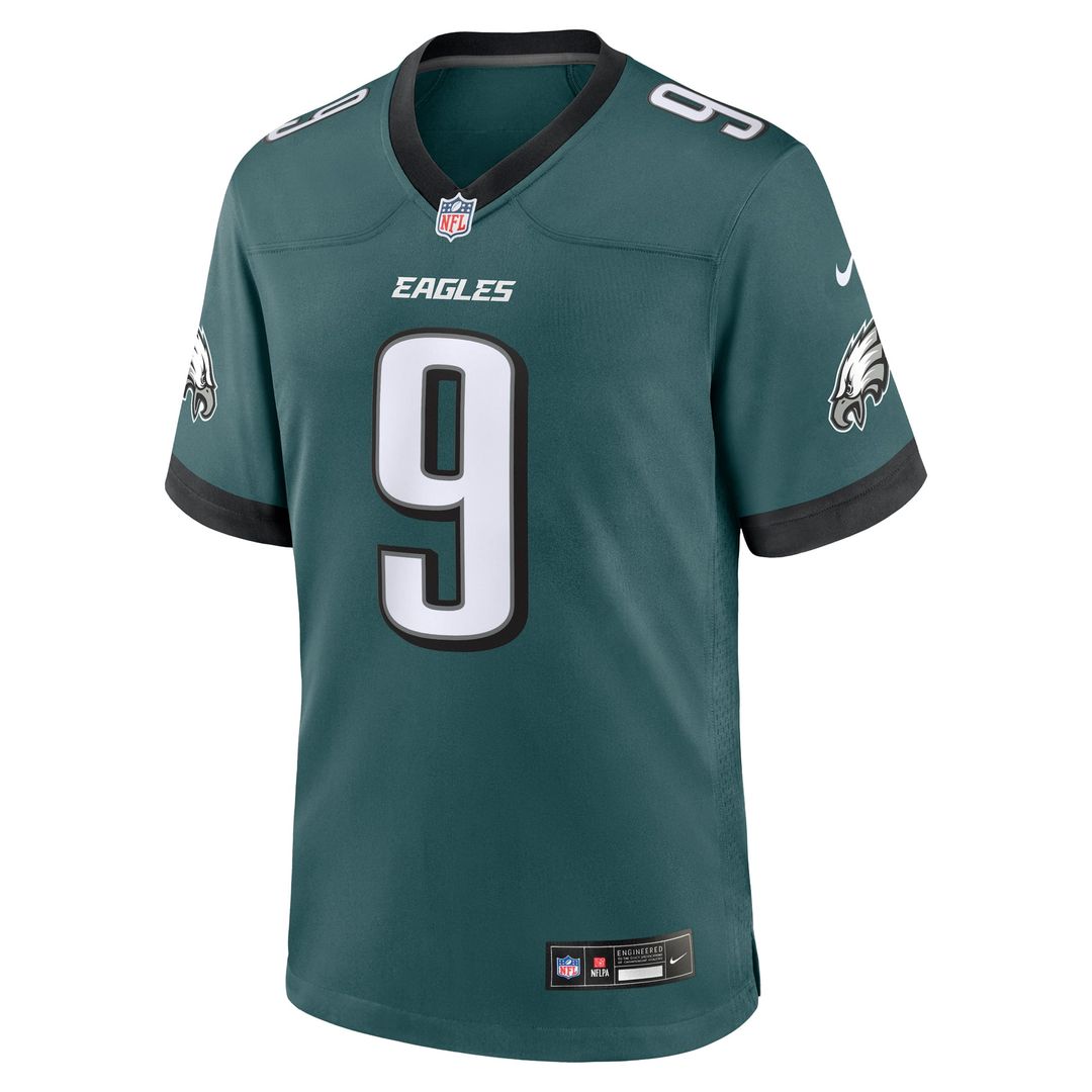 Philadelphia Eagles Nick Foles Nike Team Retired Player Game Jersey - Midnight Green