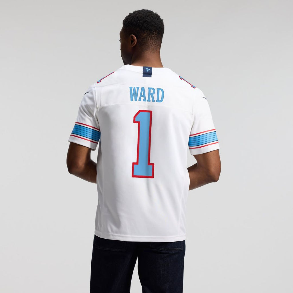 Tennessee Titans Cameron Ward Nike Team Vapor F.U.S.E. Stitched Limited Jersey - Light Blue