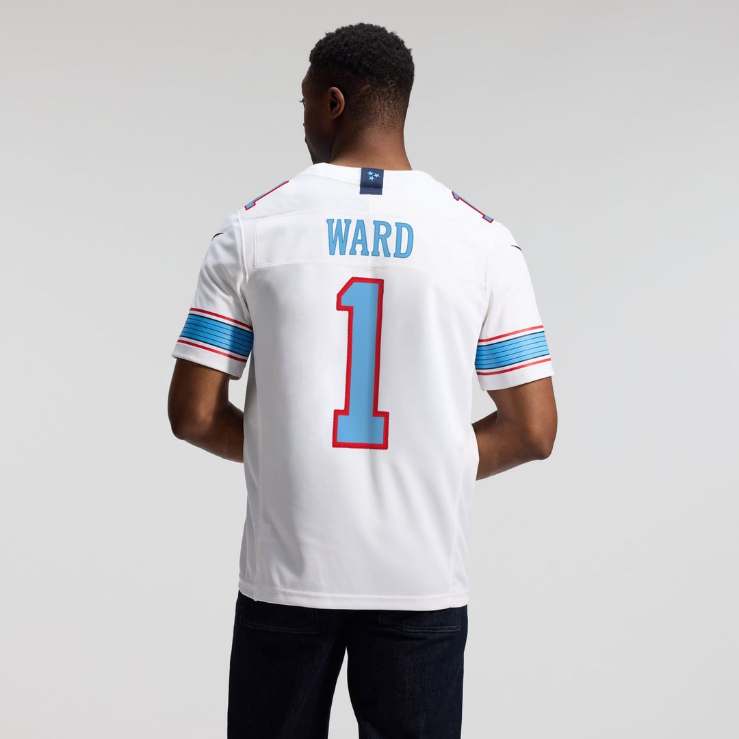 Tennessee Titans Cameron Ward Nike Team Vapor F.U.S.E. Stitched Limited Jersey - Light Blue