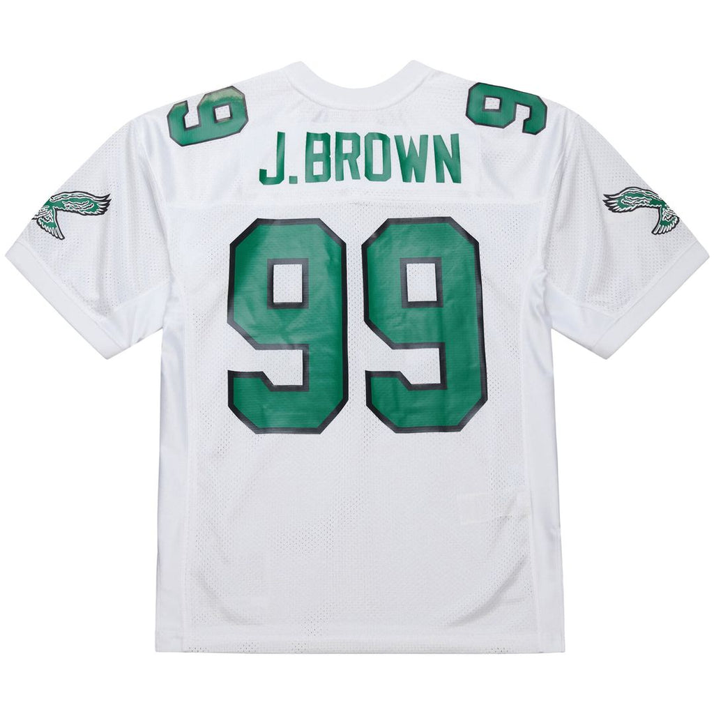 Philadelphia Eagles Jerome Brown Mitchell & Ness 1991 Authentic Throwback Retired Player Jersey - White