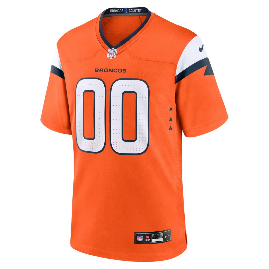 Denver Broncos Tyler Onyedim Nike Game Jersey - Orange