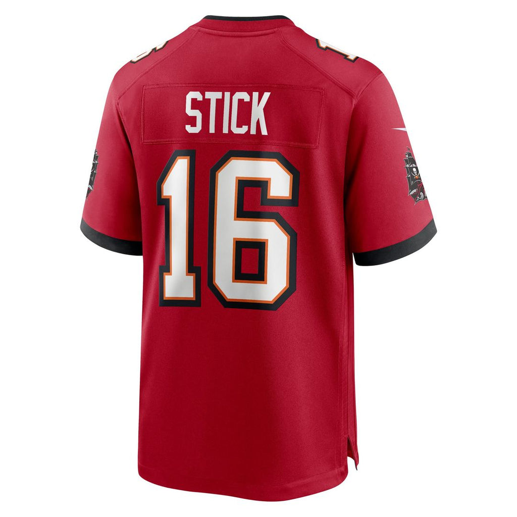 Tampa Bay Buccaneers Easton Stick Nike Team Game Jersey - Red
