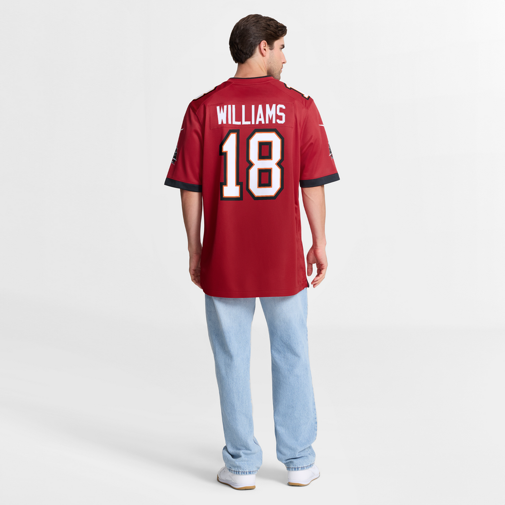 Tampa Bay Buccaneers Josh Williams Nike Team Game Jersey - Red