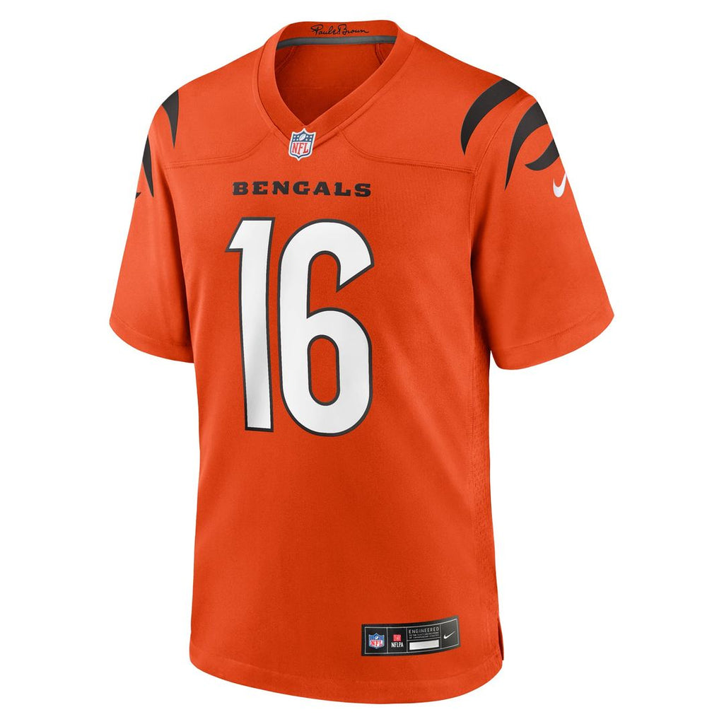 Cincinnati Bengals Joe Flacco Nike Alternate Game Jersey - Orange