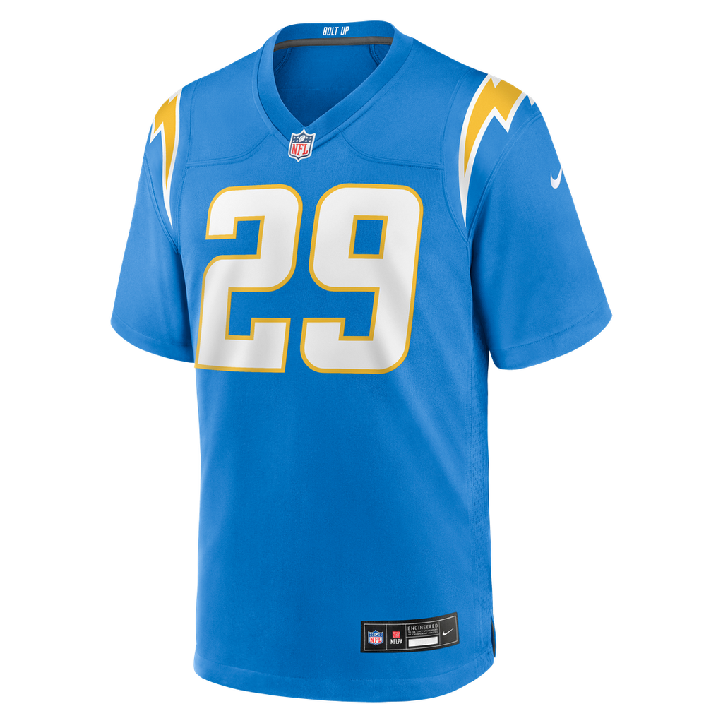 Los Angeles Chargers Tarheeb Still Nike Team Game Jersey - Powder Blue