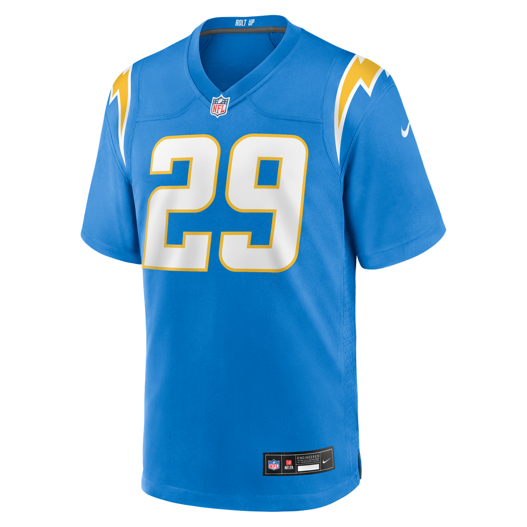 Los Angeles Chargers Tarheeb Still Nike Team Game Jersey - Powder Blue