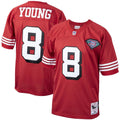 San Francisco 49ers 1994 Steve Young Mitchell & Ness Authentic Throwback Retired Player Jersey - Scarlet