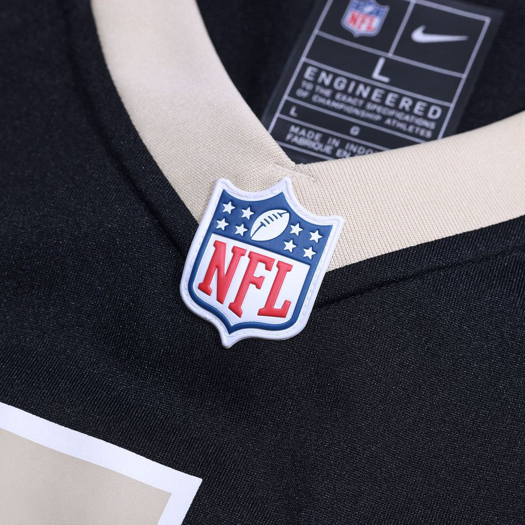New Orleans Saints Number 1 Groom Nike Game Jersey - Black