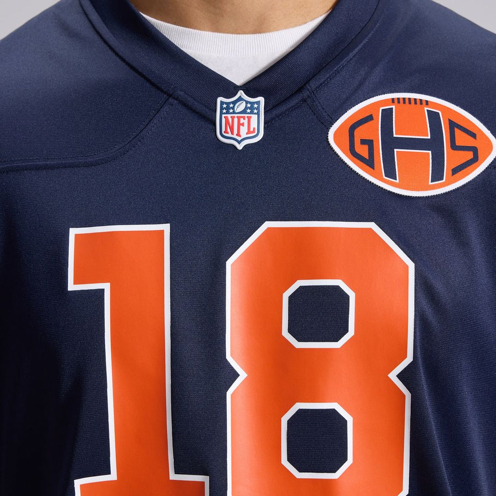 Chicago Bears Caleb Williams Nike 2026 Rivalries Collection Game Jersey - Navy