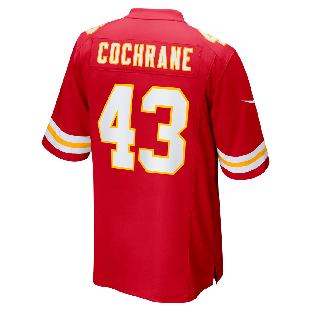 Kansas City Chiefs Jack Cochrane Nike Game Player Jersey - Red