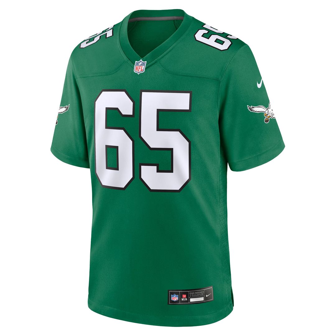 Philadelphia Eagles Lane Johnson Nike Alternate Game Jersey - Kelly Green
