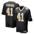 New Orleans Saints Alvin Kamara Nike Game Jersey - Black