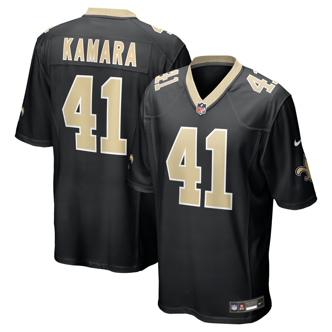 New Orleans Saints Alvin Kamara Nike Gameday Golds Alternate Game Player Jersey - Gold