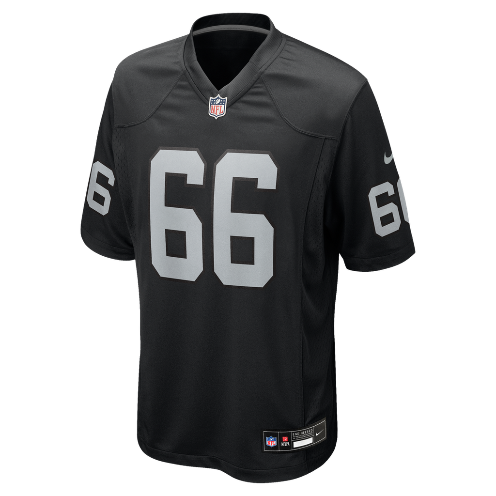 Las Vegas Raiders Dylan Parham Nike Game Player Jersey - Black