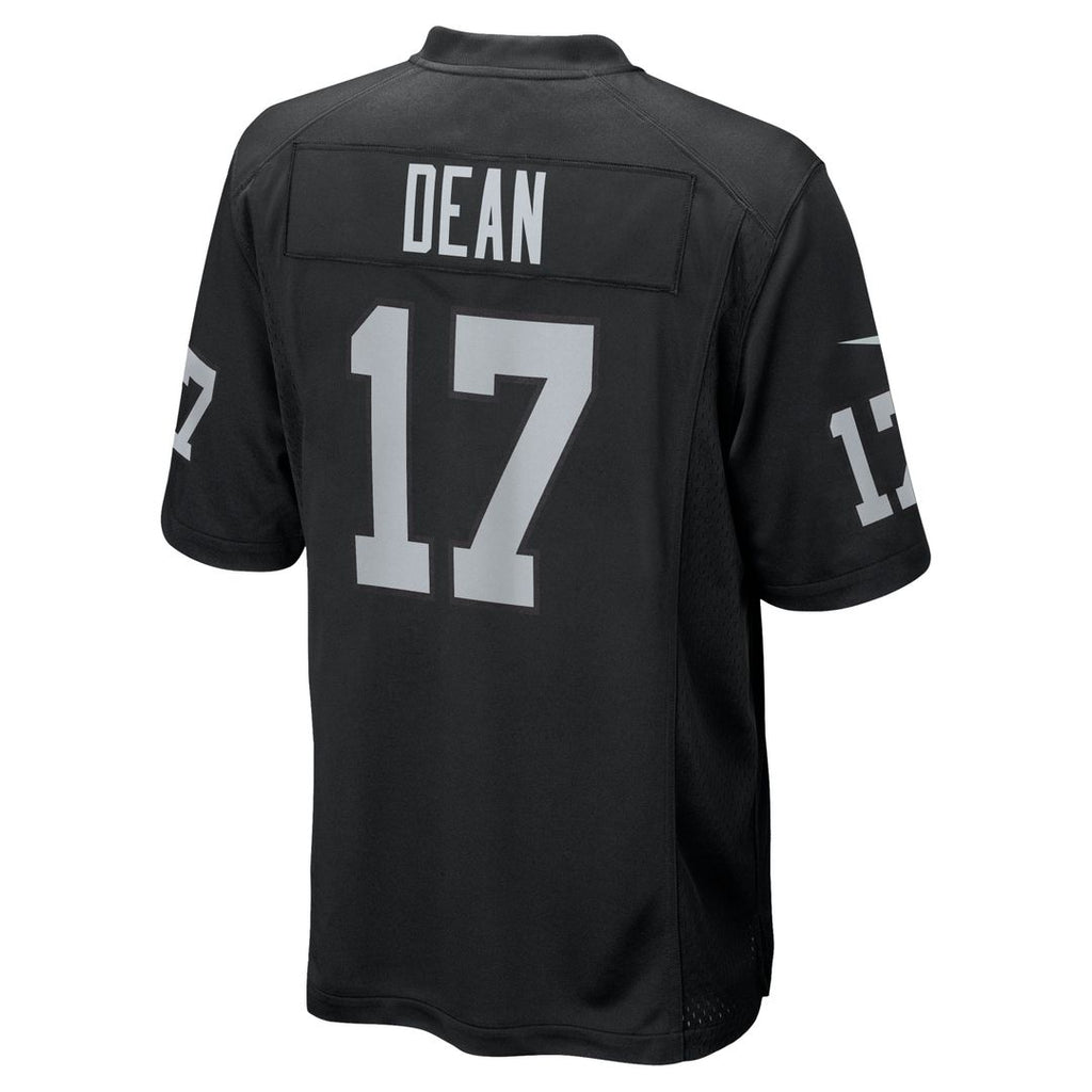 Las Vegas Raiders Nakobe Dean Nike Team Game Jersey - Black