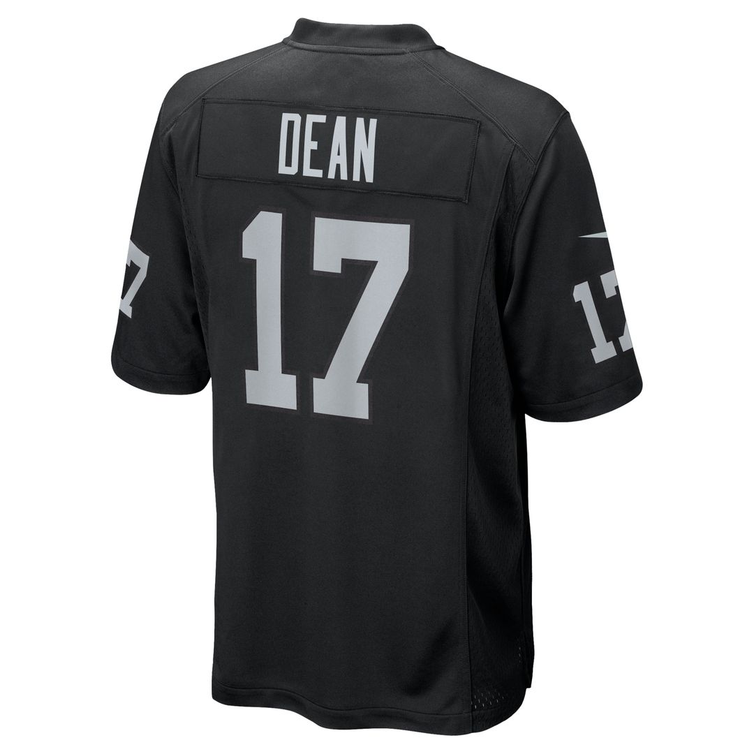 Las Vegas Raiders Nakobe Dean Nike Team Game Jersey - Black