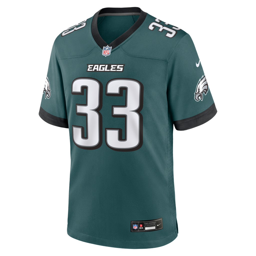 Philadelphia Eagles Cooper DeJean Nike Game Jersey - White