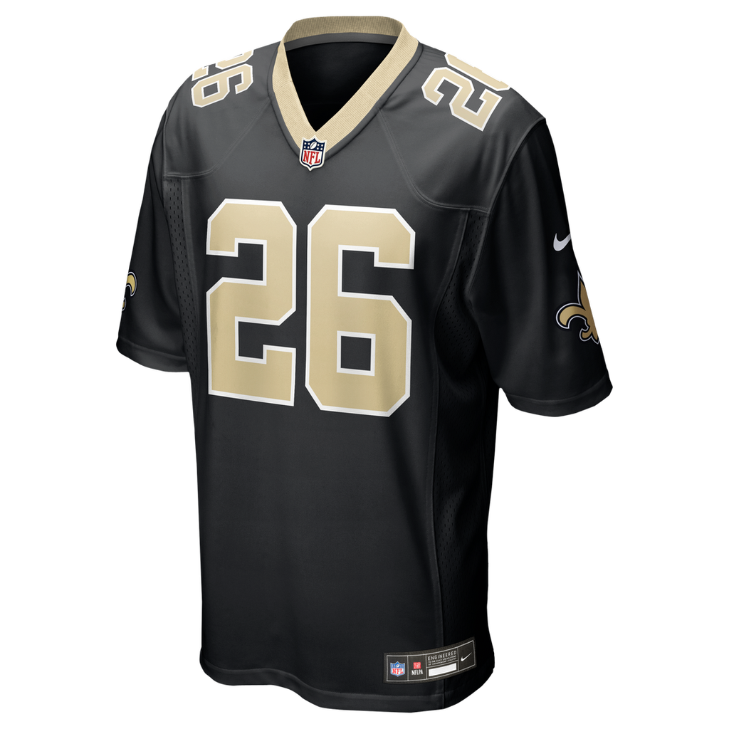 New Orleans Saints Deuce McAllister Nike Game Retired Player Jersey - Black