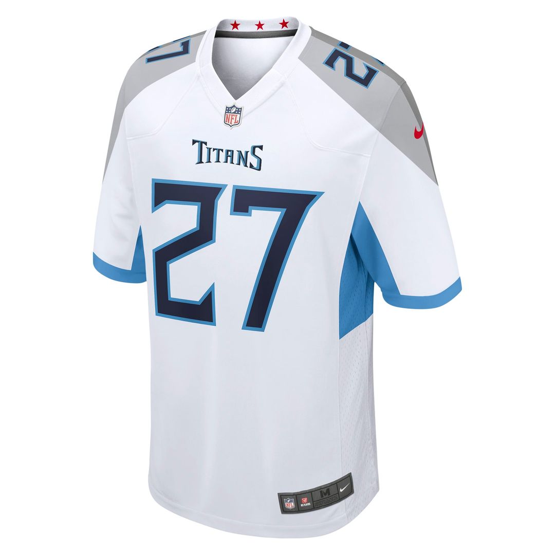 Tennessee Titans Eddie George Nike Retired Player Game Jersey - White
