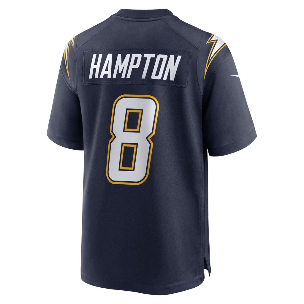 Los Angeles Chargers Omarion Hampton Nike Game Player Jersey - Powder Blue